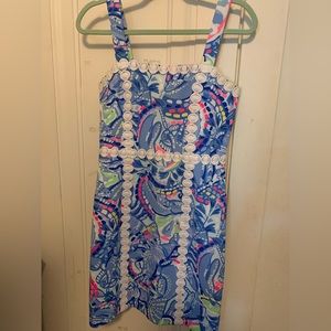 Lily Pulitzer blue dress size 4